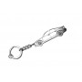 Keychain Audi A6 C7 4D 2011-2018 - (type STEEL)